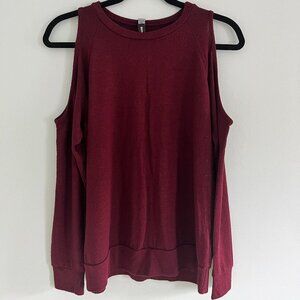 Lord & Taylor's Design Lab Cold Shoulder Women's Top